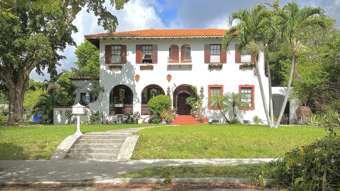 Spanish revival style home. This image was originally posted to Flickr by Sharon Hahn Darlin